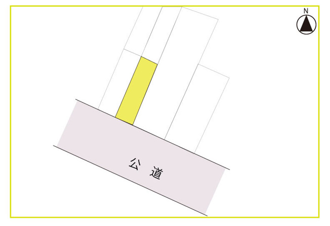 【土地図】 | 沼津市八幡町 売土地 ET03906 | 沼津市八幡町　区画図