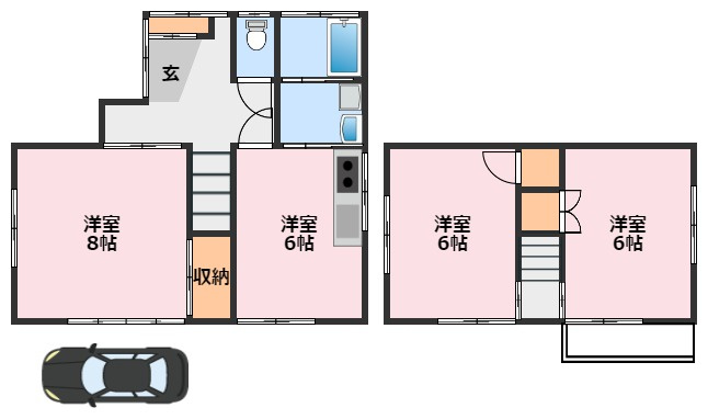Casa Felice NODAの間取り