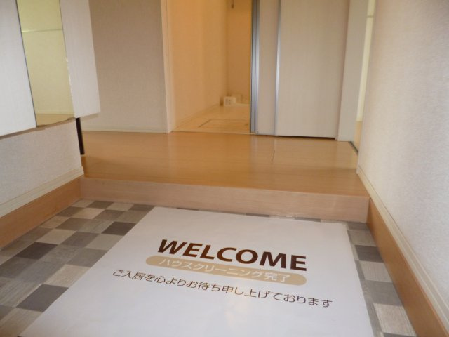 ソレアードⅡの玄関
