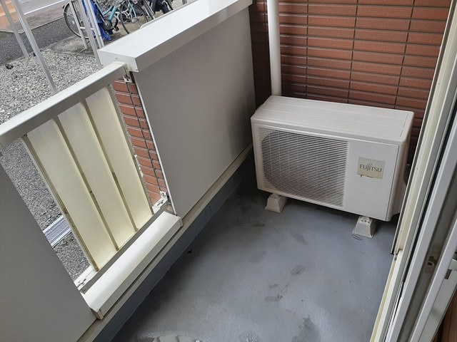 フォーリーフCのバルコニー