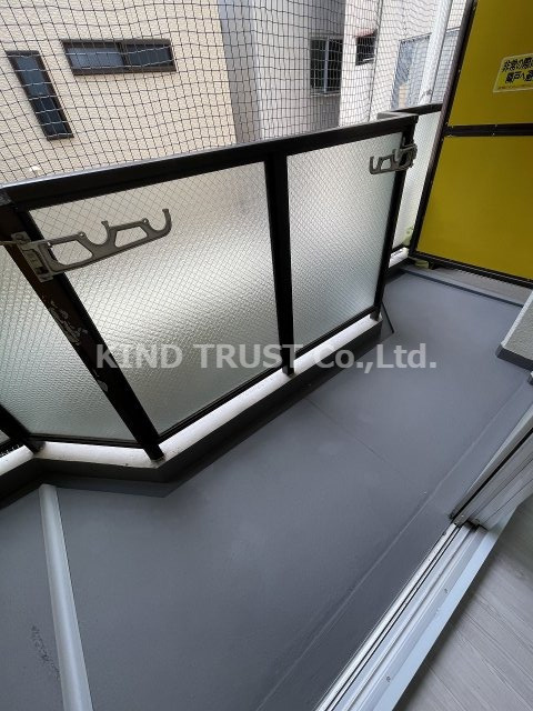 ローズコーポ天満東のバルコニー