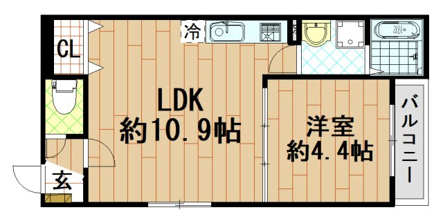 badge tomoi NordⅢの間取り