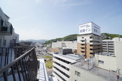 【展望】 | チサンマンション広島（リノベーション済） | 現地（2022年4月25日14:00頃）撮影