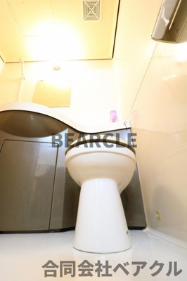 【トイレ】 | ビラ・アペックス京都竹田 | 落ち着いたトイレです