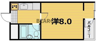 【間取り】 | ビラ・アペックス京都竹田