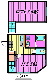 【間取り】 | Duo Court 鳩ヶ谷緑町
