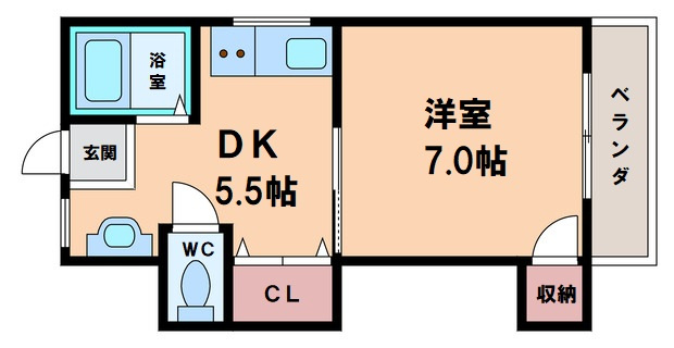 【間取り】 | 千船ハイツ