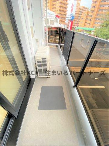グランジュール大手町のバルコニー|バルコニー付きです