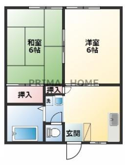 【間取り】 | コートリベルテⅠ