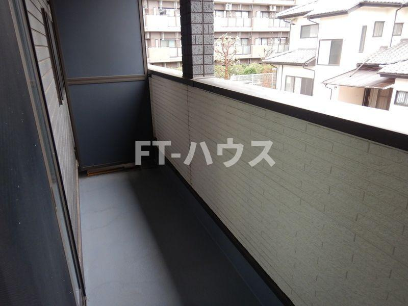 プリーネのバルコニー|室内洗濯機置き場