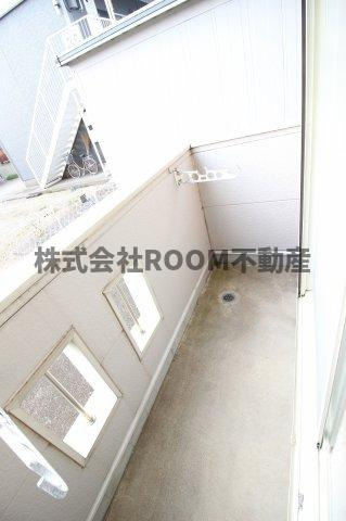 アイティー広原のバルコニー|暖かな日差しのふりそそぐバルコニー