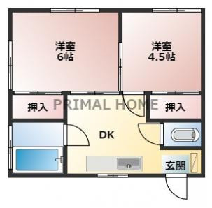 【間取り】 | 高見荘