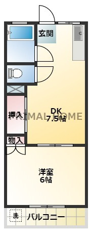【間取り】 | ハイツ沢渡