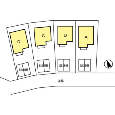 【区画図】 | プレミアムウィットB棟