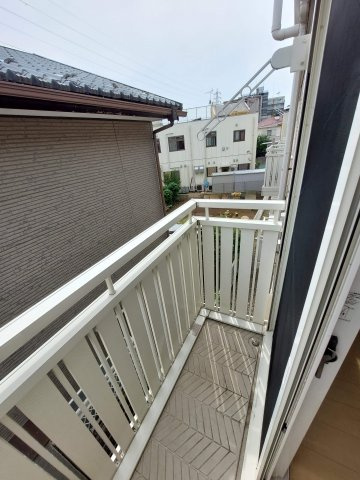 クロシェット津田沼のバルコニー