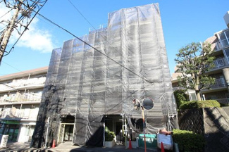 【外観】 | 現在大規模修繕工事中！
管理体制良好なマンションです♪