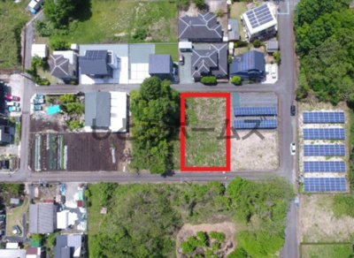 【外観】 | 大津町杉水土地 | ドローンによる上空からの外観です　４/３０撮影