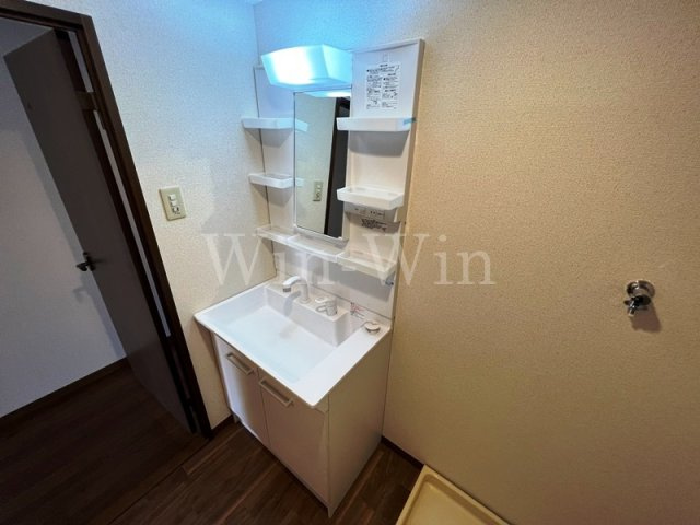 フリーダムコート 弐番館の独立洗面台