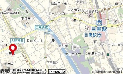 【地図】 | フェニックス目黒弐番館