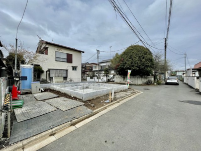 【前面道路含む現地写真】 | 東大和市新堀1丁目/新築戸建て