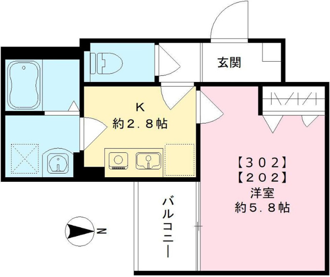 【間取り】 | ALEGRIA東花園