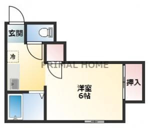【間取り】 | プチメゾン白楽