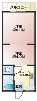 【間取り】 | 藤井マンション