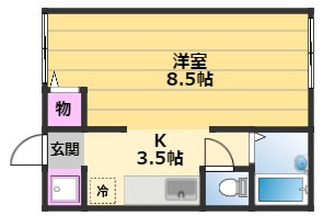 【間取り】 | 松本ハイツ
