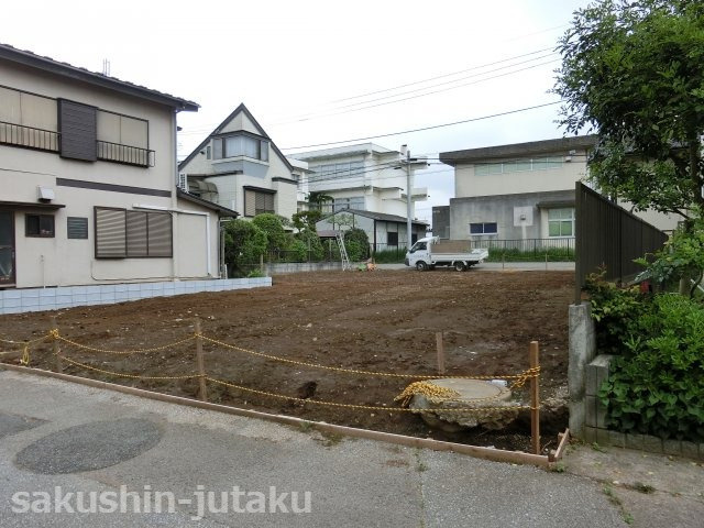 大和田　売地の外観|八千代市大和田　売地　建築条件なし　地積約４６．１坪　北西側４ｍ公道面　
