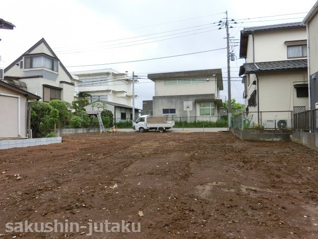 大和田　売地の外観|八千代市大和田　売地　建築条件なし　地積約４６．１坪　北西側４ｍ公道面　