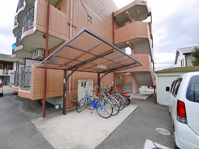 グランシャリオ（法華寺町）のその他共用部分|自転車やバイク駐車可能です