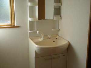 【洗面所】 | 穴口貸家