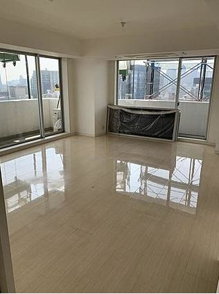 千代田区一番町の賃貸マンションの居間・リビング