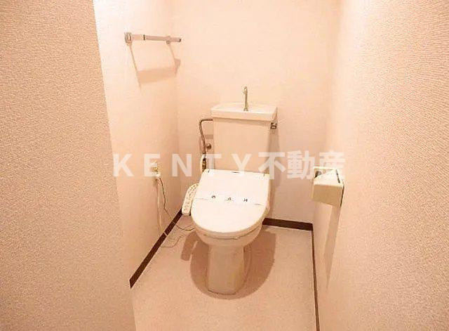 【トイレ】 | 蓮沼パークハイツ | 清潔感のあるトイレです