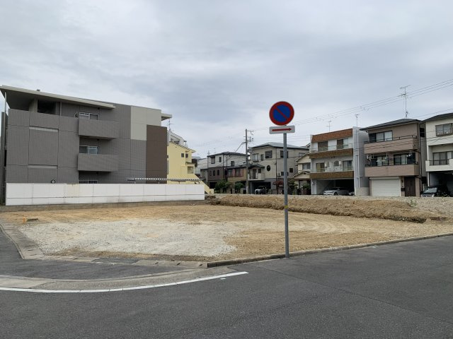 ＦｒｅｅＬｉｆｅ若王寺Ⅷ　3号地の前面道路含む現地写真