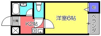 【間取り】 | ハイツ宮野裏