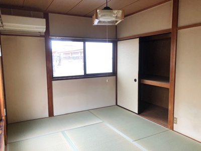 【和室】 | ハウスカエデ | エアコン　収納