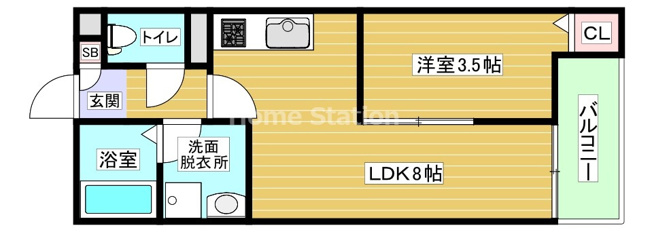 【間取り】 | グラツィア千船