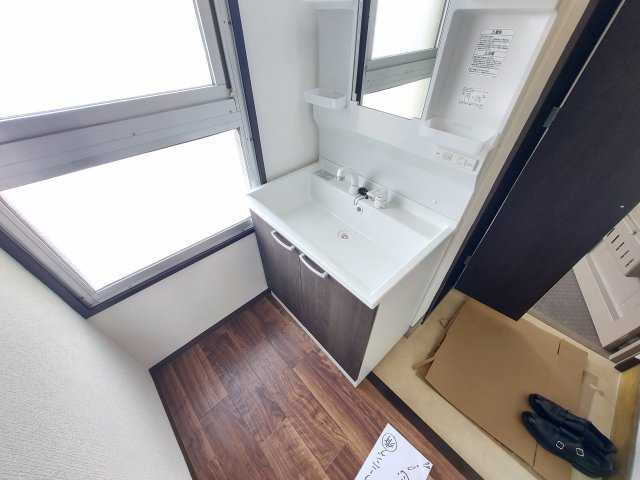 金剛ハイツの洗面所