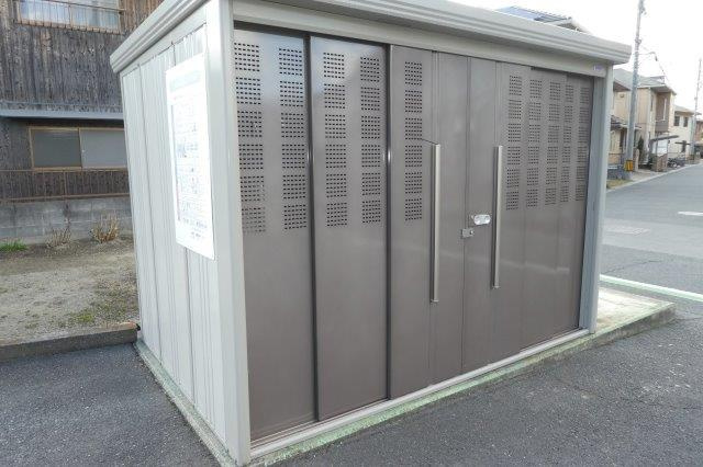 倉敷市茶屋町のアパートのその他共用部分|敷地内ゴミＳＴ