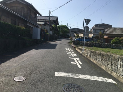 【前面道路含む現地写真】 | 大津市真野4丁目　売土地