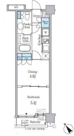 【間取り】 | トレディカーサ恵比寿