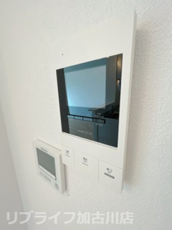 【セキュリティ】 | コンフォールいなみの　(太陽光発電入居者還元型) | 写真は202　左右反転