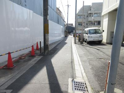 コーポ高橋の地図|前面道路
