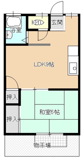 【間取り】 | 愛地荘