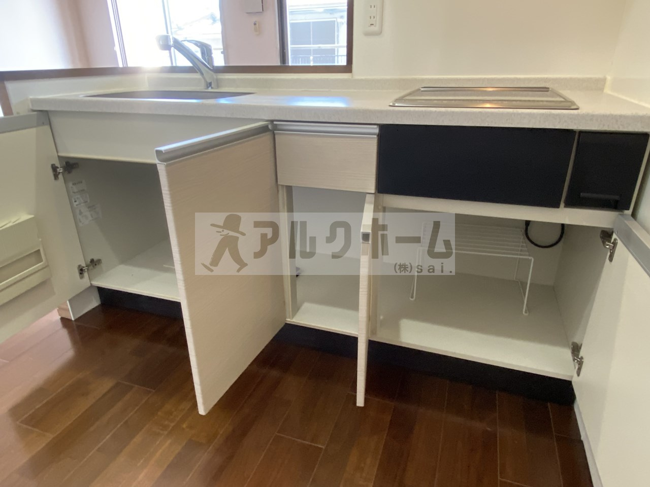 キラクマンションのキッチン