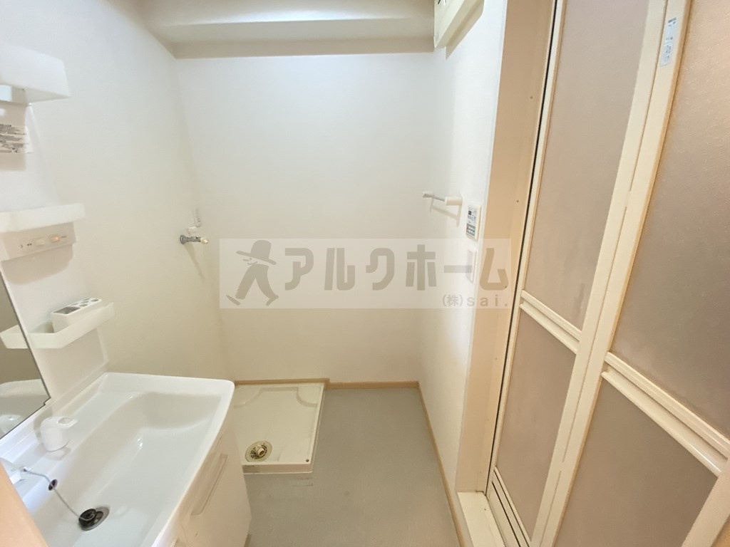 エスポワールⅡの洗面所|エスポワールⅠ　脱衣所