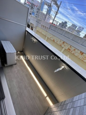 エスリード梅田グランノースのバルコニー