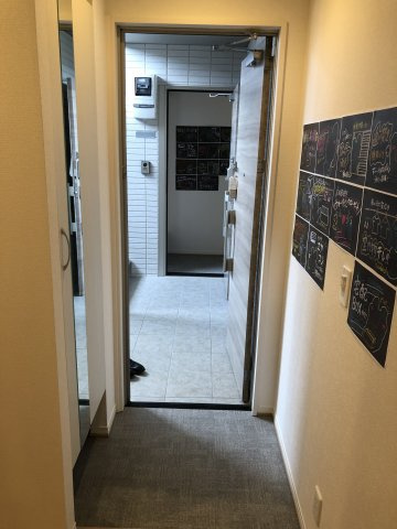 グランクレージュ有田川　A棟の玄関