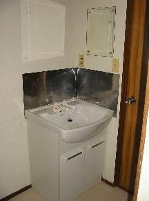 【洗面所】 | グリーンフラット